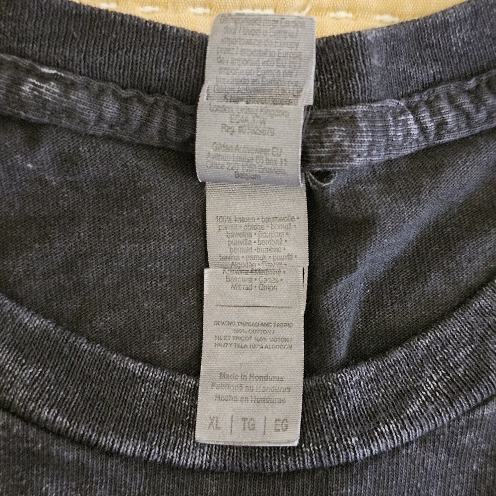 Hotter Than A Hoochie Coochie Black Graphic Tee Alan Jackson Western Country XL - Picture 5 of 7